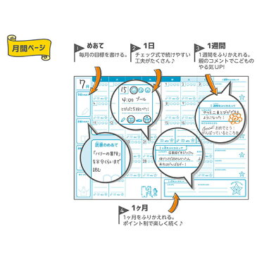 手帳クツワ metete ミテテこどものおうち手帳 チャレンジ版マスカットグリーン ME202D