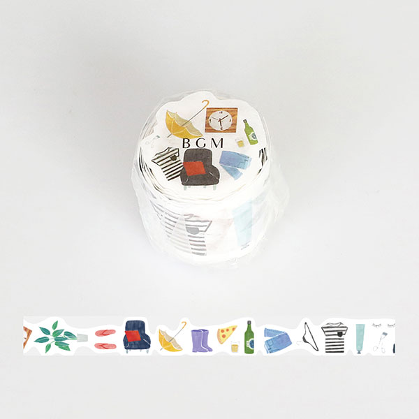 �ڳ�ŷ�����ѡ�����������ò��ۥޥ����󥰥ơ��� BGM �ӡ��������� Die-cut ��ȴ�� ����λ� ���ﾮʪ BM-DL008 30mm��5m