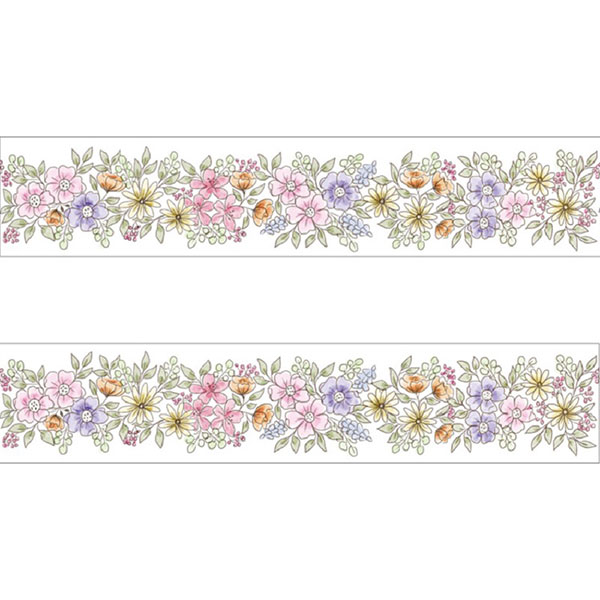 植物とカリグラフィーを組み合わせた作品を多くデザインする、カリグラファーmakikoさんデザインのマスキングテープ。 手帳やアルバム、スクラップブッキングのデコレーションにぴったりです。 ●サイズ：20mm×7m ●素材：和紙 【注意事項】...