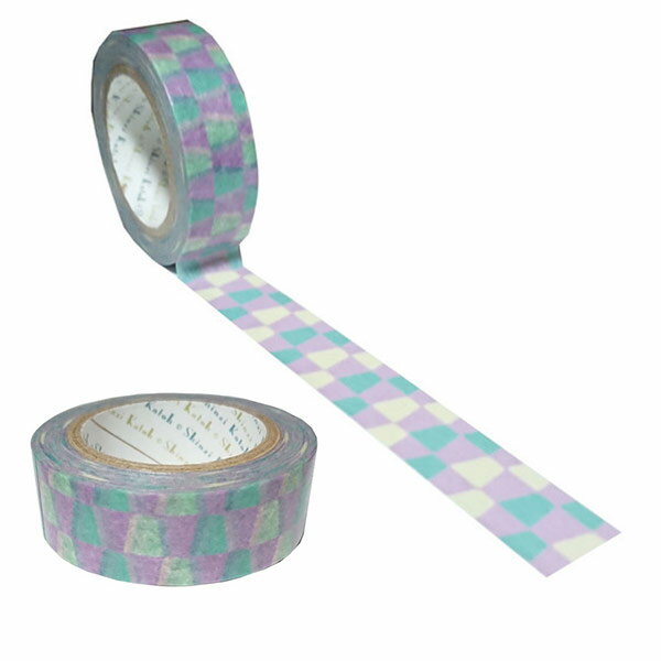 【楽天スーパーセール限定特価】マスキングテープ シール堂 シンジカトウ Shinzi Katoh square 15mm×10m ks-mt-10312