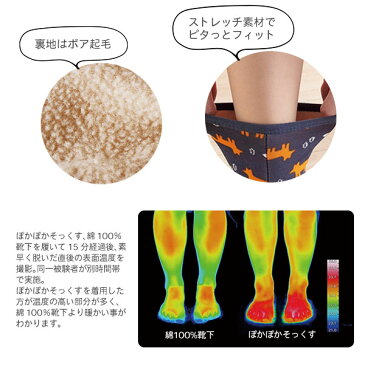 【クーポン配布中】レッグウォーマー 裏起毛 ぽかぽか 足首ウォーマー 男女兼用サイズ チャコールグレー 200392702 あったかアイテム