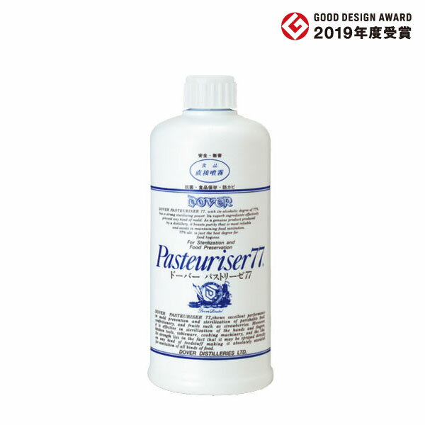 ドーバー パストリーゼ77 スプレーヘッド無し付け替タイプ (500ml) 除菌スプレー