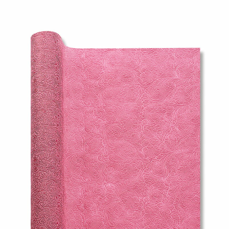 フラワー用ラッピング オーセロ 不織布 バティックロール 02 ピンク 1本