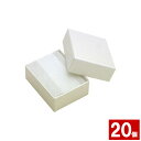 ジュエリーケース アクセサリーケース フリータイプ (紙製) 1B RE87 パール 20個セット まとめ買い
