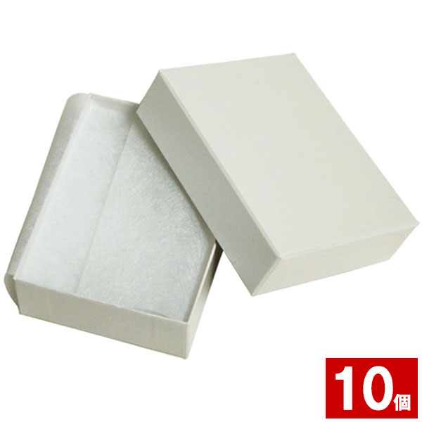 ジュエリーケース アクセサリーケース フリータイプ (紙製) 1B B88 パール 10個セット まとめ買い