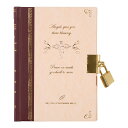 【楽天スーパーセール限定特価】ダイアリー・日記 midori ミドリ 天使柄 鍵付 12370006