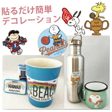【楽天スーパーSALE限定特価】シール S&C SNOOPY スヌーピー 幅広 耐熱耐水ステッカー テニス PKS195