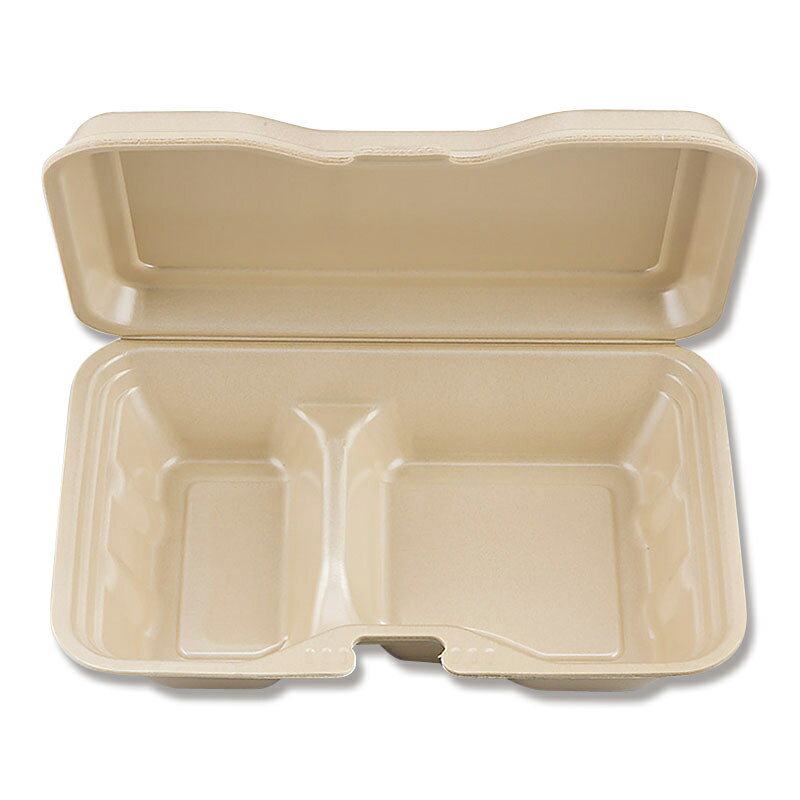 シーピー化成 弁当容器 VK-612-2 キャメル 50枚