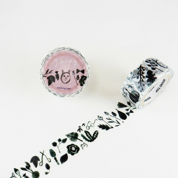 �ڳ�ŷ�����ѡ�����������ò��ۥޥ����󥰥ơ��� ROUND TOP ��ŷ���� �饦��ɥȥå� ����ʸ����SoupyTang pattern 20mm��10m M...