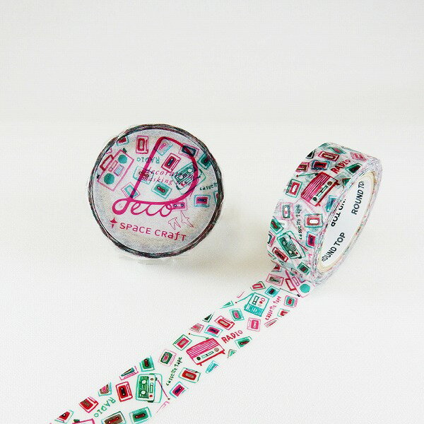 �ޥ����󥰥ơ��� ROUND TOP ��ŷ���� �饦��ɥȥå� SPACE CRAFT ���󲡤� �饸���ȥ����åȥơ��� 15mm��8m SC-MK-081