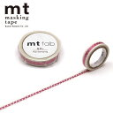 【楽天スーパーセール限定特価】マスキングテープ mt カモ井加工紙 fab フローラルライン MTHK1P14 7mm×3m