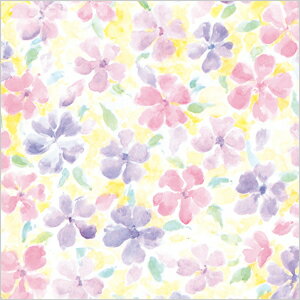 包装紙 HEIKO シモジマ ラッピングペーパー 半才 フラワーカクテル 10枚