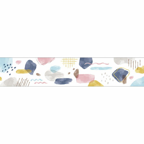 クリアテープ 透明テープ マインドウェイブ MIND WAVE パターン 95064 30mm×3m