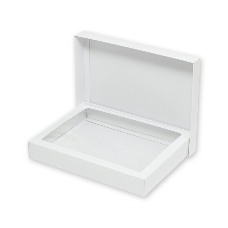 箱 白無地 HEIKO シモジマ デラックス白無地箱 DH-6(DXタオル6本) (10枚入) ラッピング ギフトボックス