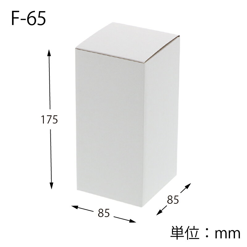 箱 10枚入 組立HEIKOシモジマフリーボックスF-65 ギフトボックス ラッピング箱 収納 梱包資材 段ボール小型 ダンボール フリマ ハンドメイド (2)