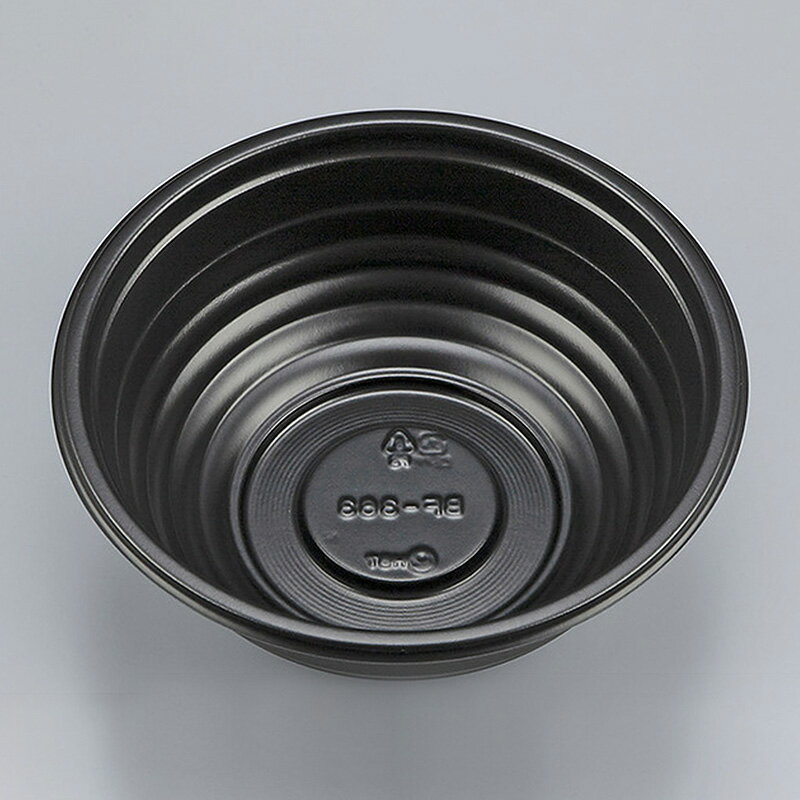 Rakuten - シーピー化成 丼容器 BF-363 本体 黒 50枚