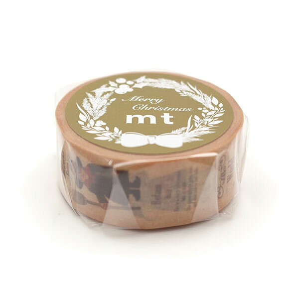 【楽天スーパーセール限定特価】マスキングテープ mt カモ井加工紙 クリスマス 世界のサンタ MTCMAS126 18mm×7m wrapping-10088627 シモジマラッピング倶楽部 サンプル画像2