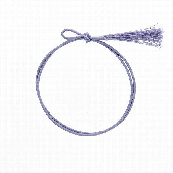 カラーゴム 彩ゴム房 2重 片花結び 58cm 藤 50本