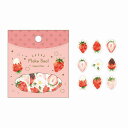 フレークシール PAPIER PLATZ パピアプラッツ moriyue Strawberry 50-625