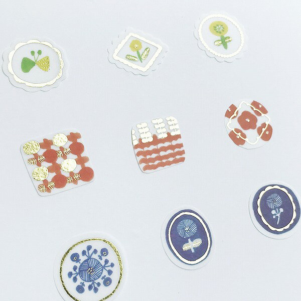 フレークシール PAPIER PLATZ パピアプラッツ kurogoma. 北欧 53-002