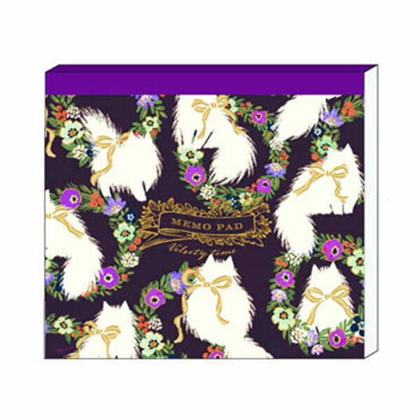 【楽天スーパーセール限定特価】メモパッド Clothes-Pin クローズピン Tomoko Hayashi 林朋子 Velvety time メモパッド ロマ...