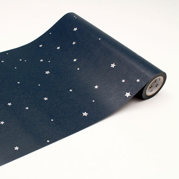 Rakuten - 【楽天スーパーセール限定特価】ウォールシート カモ井加工紙 mt CASA FLEECE フリース 星 MTCAF2315 230mm×5m