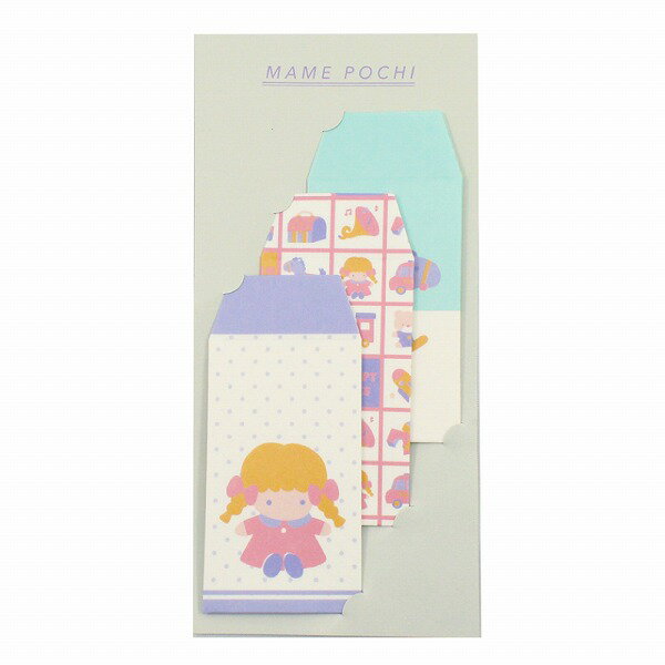 【楽天スーパーセール限定特価】ぽち袋 HEIKO シモジマ フロンティア コラボ ファンシーペーパーシリーズ 豆ぽち袋セット ハッピートーイ SM1008 昭和...