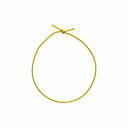 カラーゴム 1本丸金ゴム 青金25cm 折径10.5cm