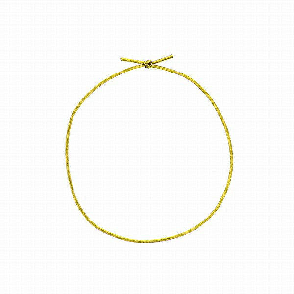 カラーゴム 1本丸金ゴム 青金30cm 折径15.5cm