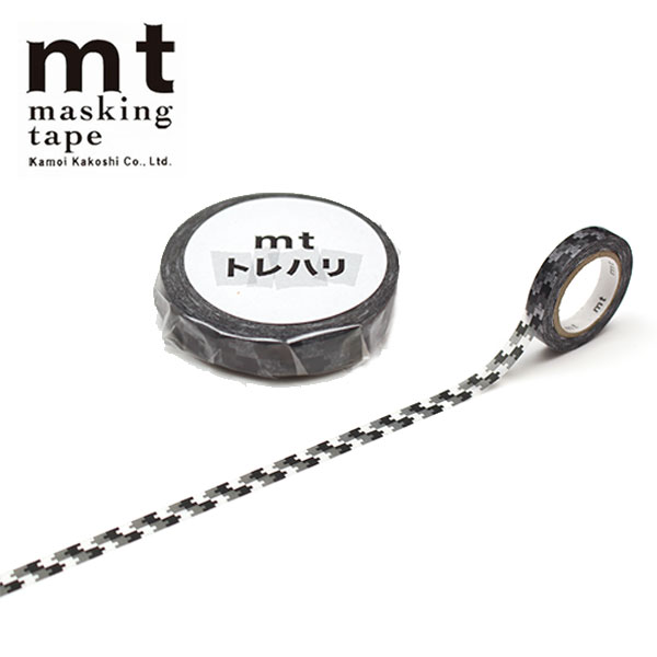 マスキングテープ mt カモ井加工紙 トレハリ ジッパー MTTRHA01 7mm×7m