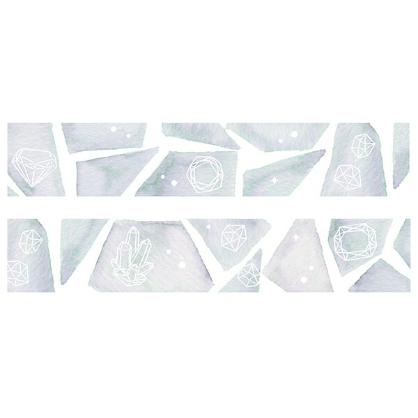 クリアテープ グリーンフラッシュ GreenFlash いろを楽しむ透明テープ 鉱石 20mm×4m CL-020