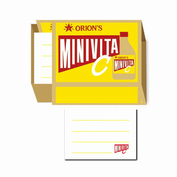 【楽天スーパーセール限定特価】ミニレターセット 紀寺商事×古川紙工 オリオンシリーズ マッチ箱ミニレター ミニビタC KMM-OR4 昭和 レトロ 手紙 便箋 ...