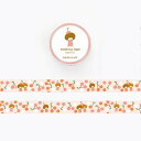 マスキングテープ PAPIER PLATZ パピアプラッツ クレス mizutama フルーツちゃん さくらんぼ 35-690 18mm×7m