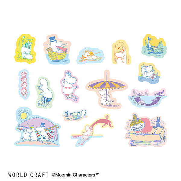 【マラソン限定！最大12％OFF】フレークシール ワールドクラフト WORLD CRAFT ムー...