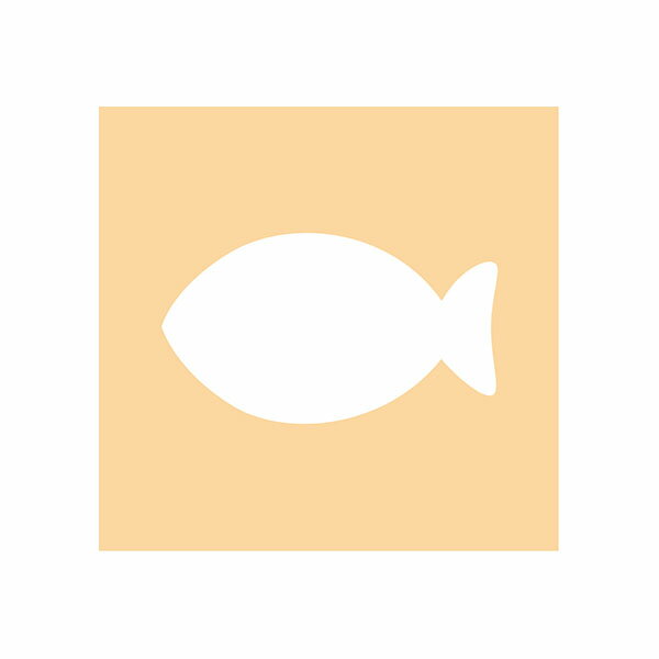 Kuretake クレタケ クラフトパンチ キュアパンチ スモール SBKPS500-40 フィッシュ 魚