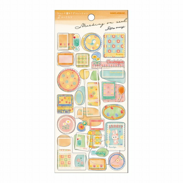 �ڳ�ŷ�����ѡ�����������ò��ۥ����� ���ߥ�����ѥ� PLUS MART �ץ饹�ޡ��� MASKING ON������ RETRO ORANGE 213826