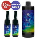 UV・LED対応レジン液 パジコ ジュエルラビリンス 星の雫 ハードタイプ 30g×2本+詰め替え用500g セット