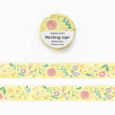 }XLOe[v PAPIER PLATZ psAvbc  20mm~5m Ȃ킩 bright flower 52-029