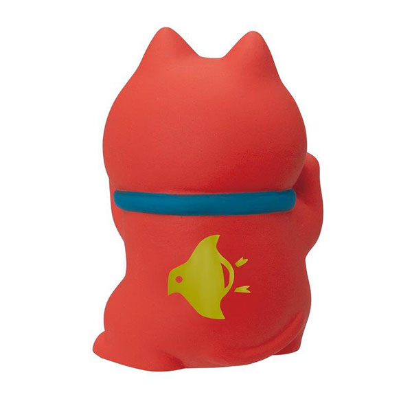 【楽天スーパーセール限定特価】お正月 ディスプレイ DECOLE デコレ concombre コンコンブル 福寄カーニバル 踊る招き猫 左手上げ 赤 福招き ZCB-35257 [2]