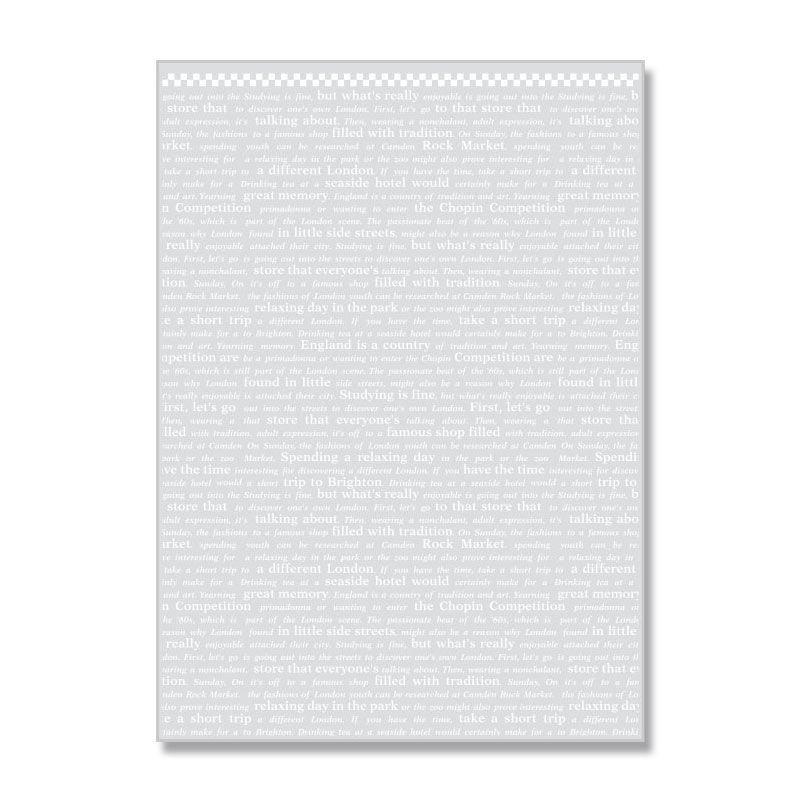 OPP袋 透明袋 テープなし HEIKO クリスタルパック S-1 チェッカー 50枚