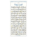 シートシール マインドウェイブ MIND WAVE TINYTINY タイニータイニーステッカー NEKO ネコ 81859 透明シール クリアシール