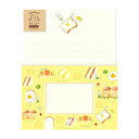 【楽天スーパーセール限定特価】レターセット 古川紙工 焼きたてパンタウン あさごぱん LLL431 手紙 便箋 封筒 メッセージ