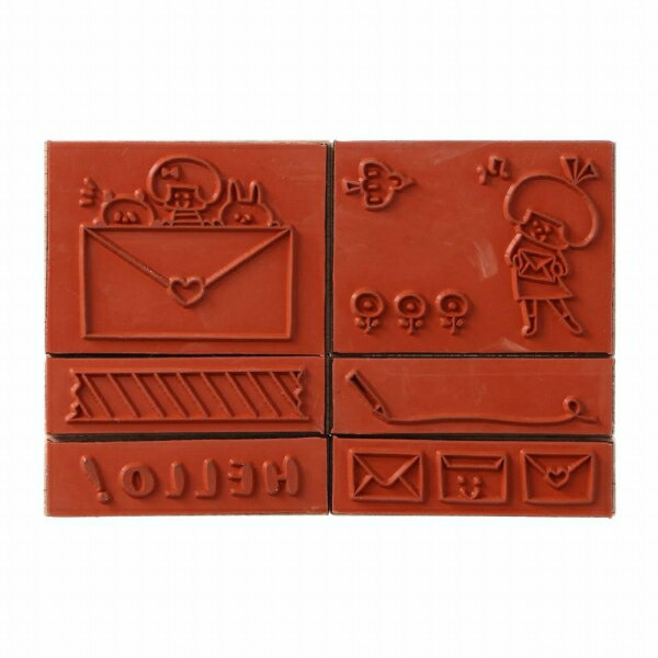 はんこ Mark's マークス 木製スタンプセット・mizutama（レター）MZT-STM2-B 3