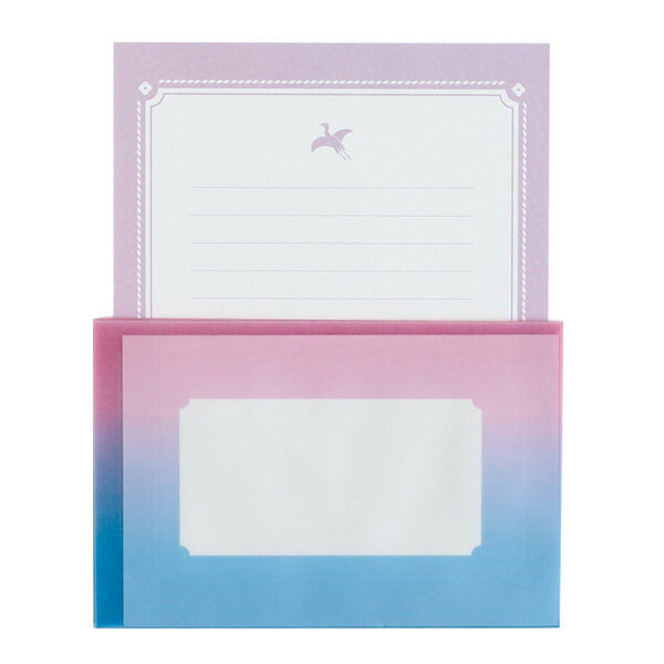 レターセット グリーンフラッシュ GreenFlash おふくもん レターセット(鶴) OM-016 手紙 便箋 封筒 メッセージ