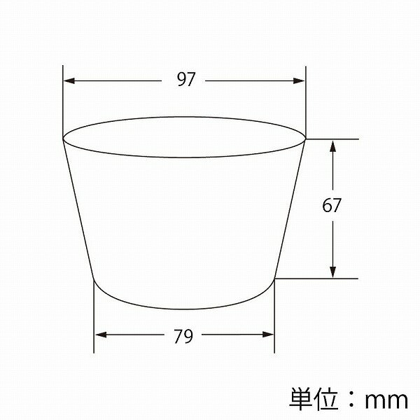 HEIKO シモジマ アイスカップ 10オンス(300ml) 97-300 ホワイト 50個