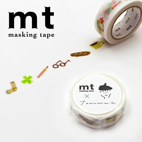 マスキングテープ mt カモ井加工紙 mt × 田村美紀 favorite MTTAMU01 15mm×7m