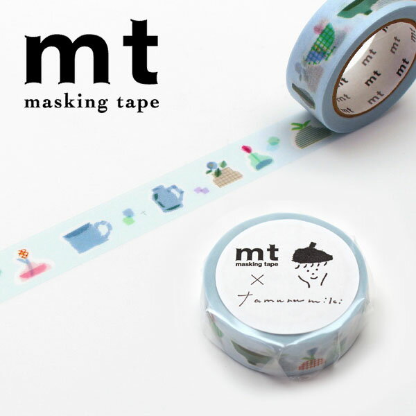 マスキングテープ mt カモ井加工紙 mt × 田村美紀 iroiro glas TTAMU03 15mm×7m
