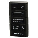 はんこ シヤチハタ allemore アレモア 4連結スタンプ nototo join ノトトジョイン フレーム PEL-JA1/H デザインスタンプ