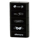 はんこ シヤチハタ allemore アレモア 4連結スタンプ nototo join ノトトジョイン 推し活 PEL-JA3/H デザインスタンプ