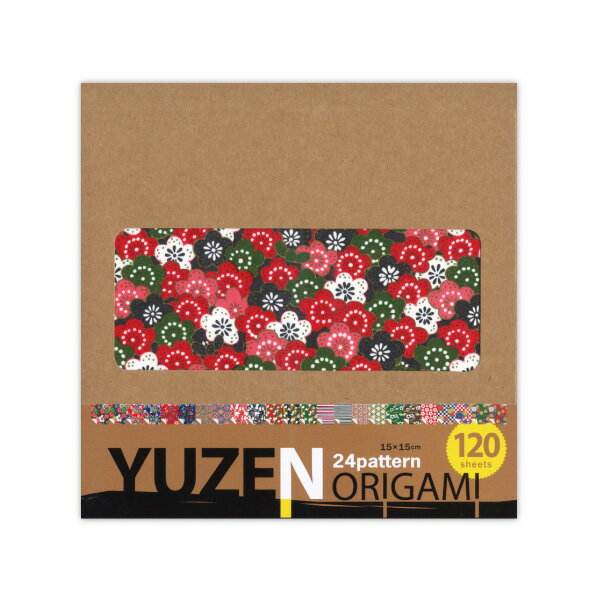 折り紙 うずまき 友禅おりがみ 120枚24柄入 ミ514 ORIGAMI